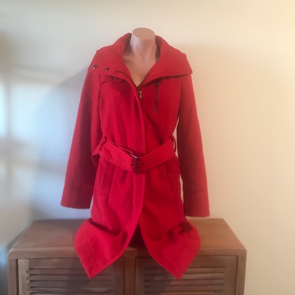 Worthington Jackets & Blazers - Worthington Red Trenchcoat size smalll